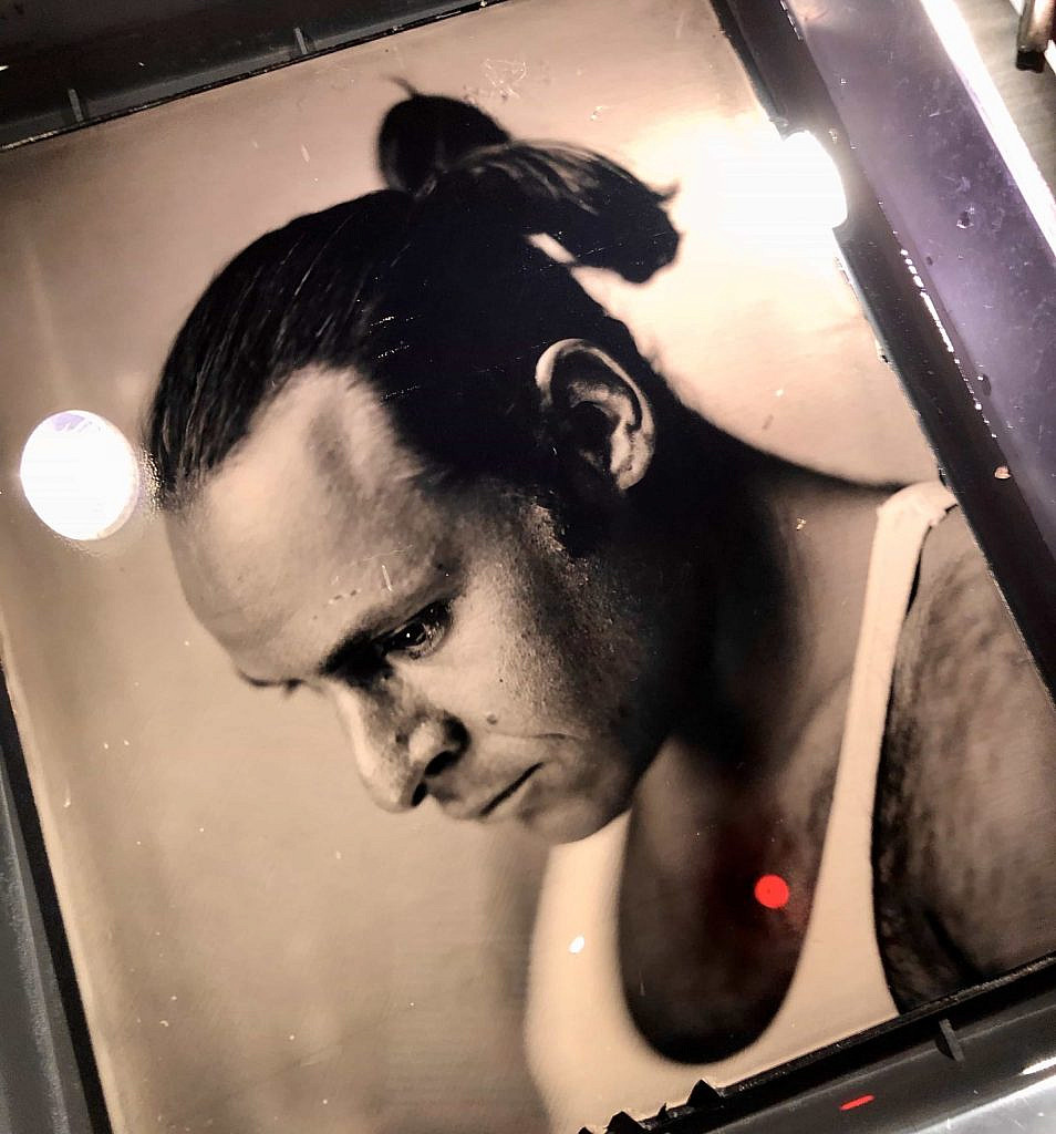 nostalgic glass wet plate photography