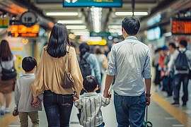 public transportation Tokyo subway
