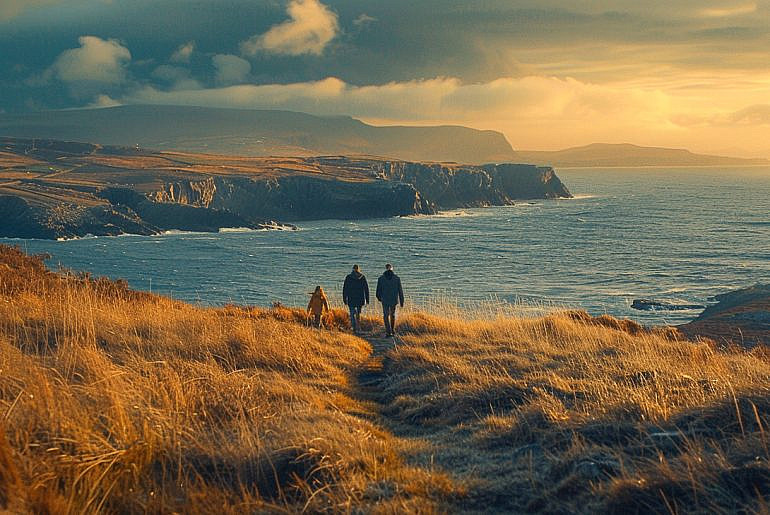 The Beara Peninsula has varied and breathtaking landscapes.
