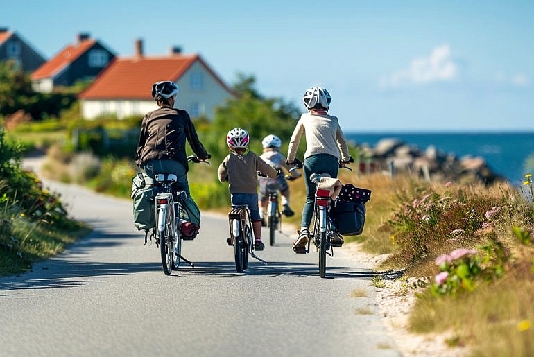 The Baltic Sea Cycle Route is ripe for outdoor adventure family travel experiences!
