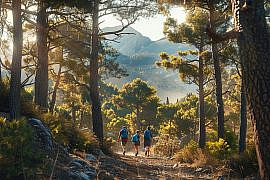 The Troodos Mountains are a veritable playground for those who enjoy outdoor adventure family experiences.